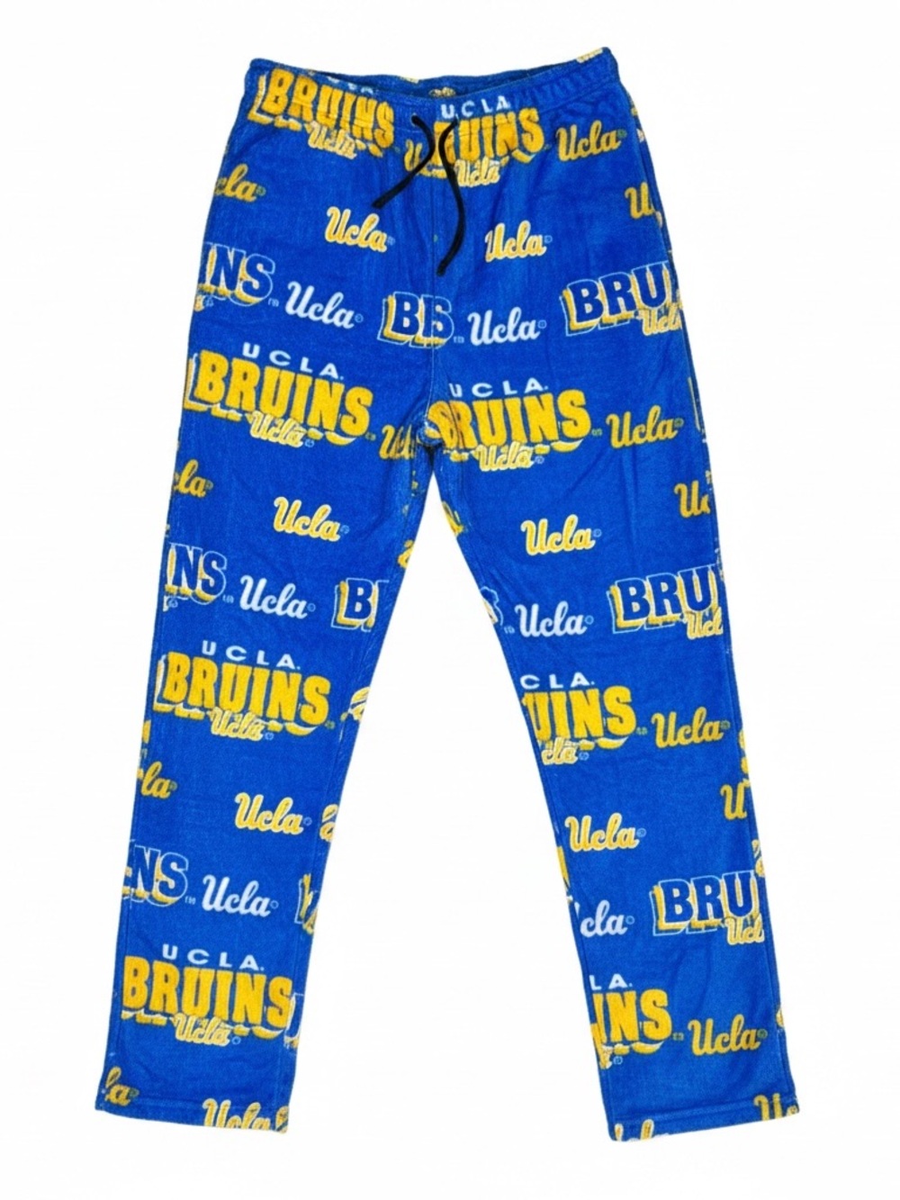 UCLA Bruins Plush Pajama Pants Large Blue Gold NWT